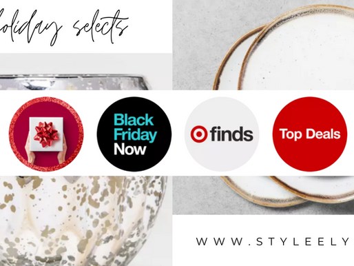 TARGET: BLACK FRIDAY DEALS, HOLIDAY PRESENTS, DECOR, STOCKING STUFFERS AND MORE!