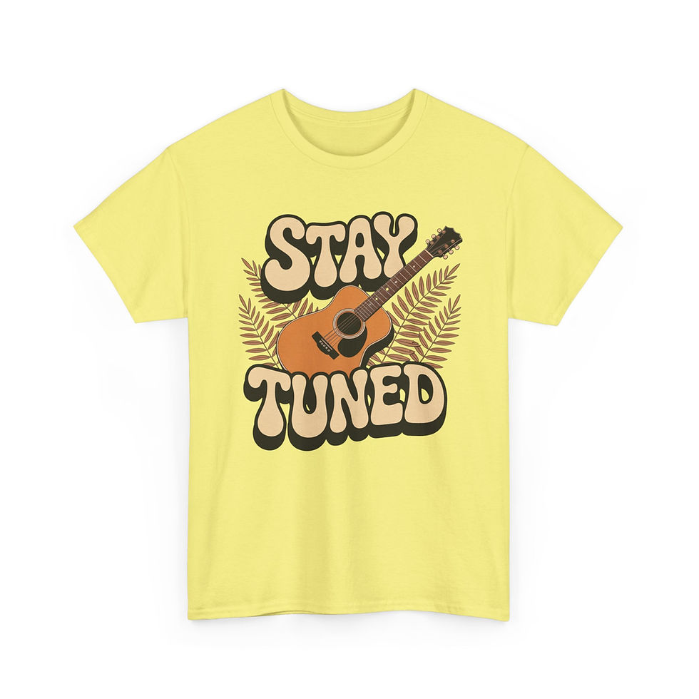 Thumbnail: Stay Tuned Guitar Tee
