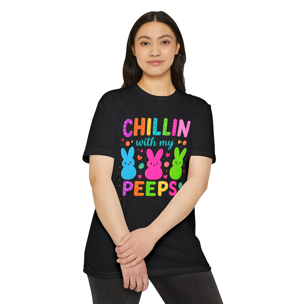 Thumbnail: Easter 'Chillin' With My Peeps' T-Shirt