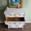 Thumbnail: White Vintage French Provincial Chest of Drawers | Gold Hardware | 5 Drawer | Re