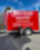 work trailer with our dog