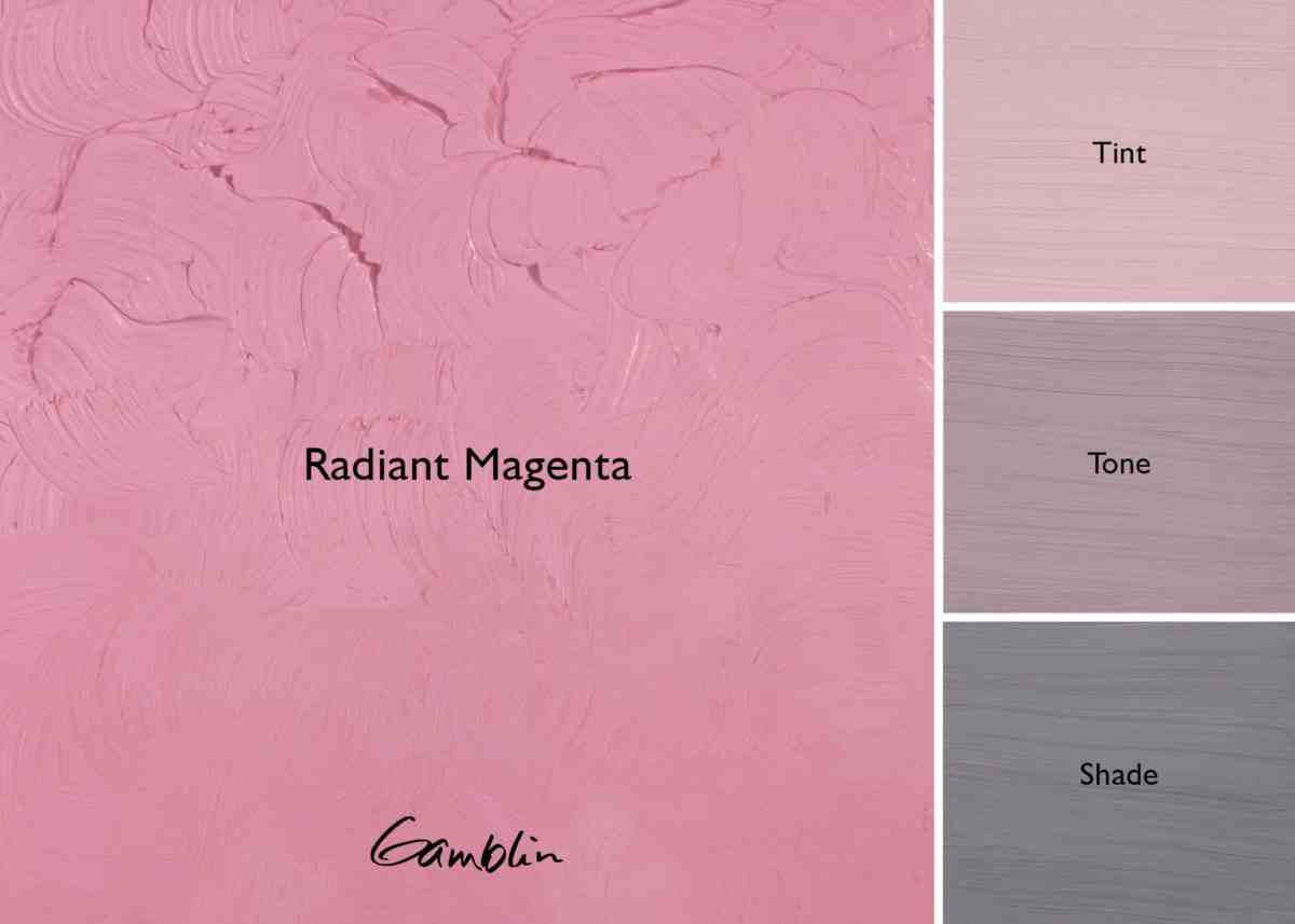 GAMBLIN ARTIST'S OIL COLOUR | RADIANT MAGENTA 37 ML