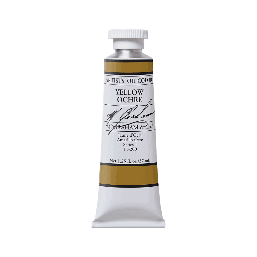 Yellow Ochre 200 M.Graham Oil Paint 37ml
