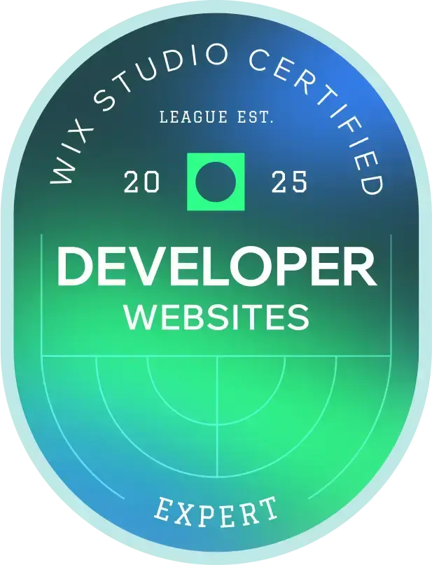 Davydov Consulting - Wix Studio Developer Badge.webp