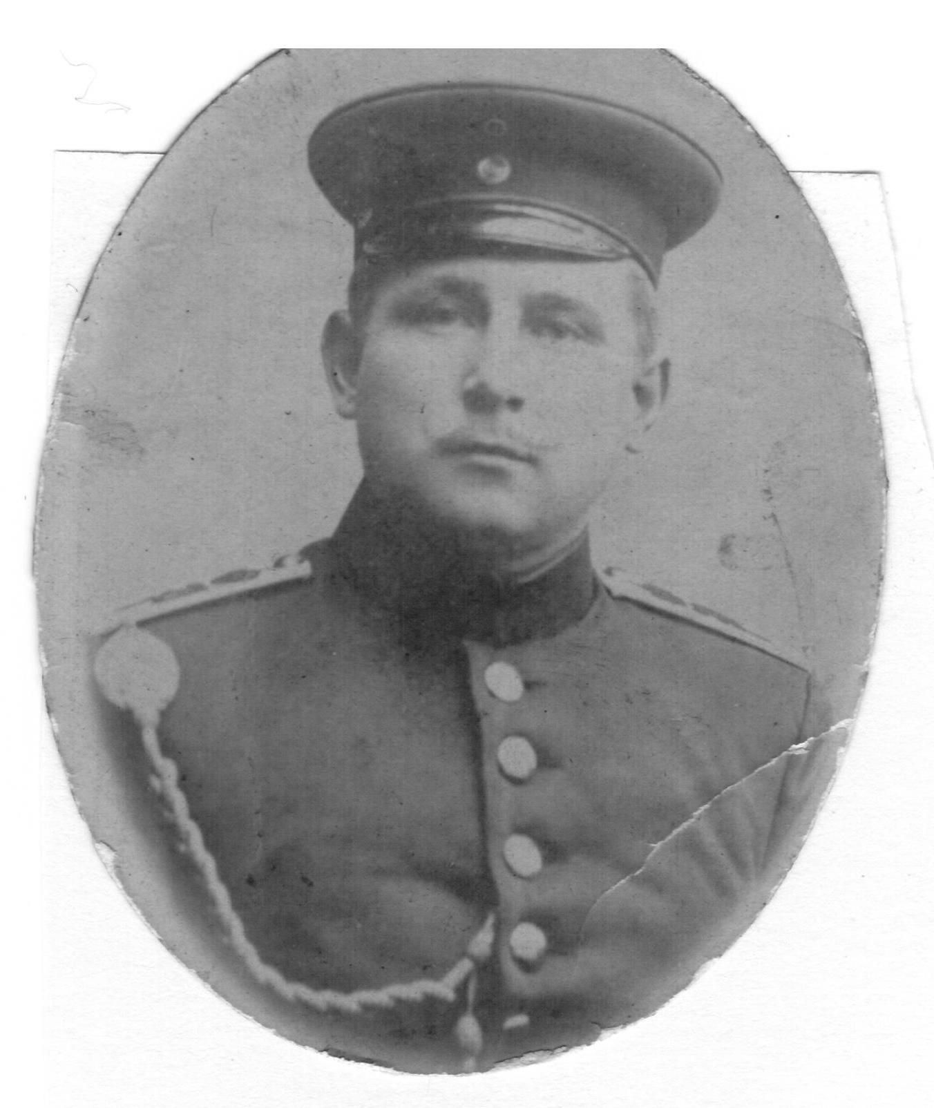 Opa Georg Kruse als Soldat im Ersten Weltkrieg