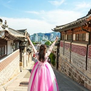 북촌한복 촬영, 서울 감성 스냅사진, 한복 개인 사진