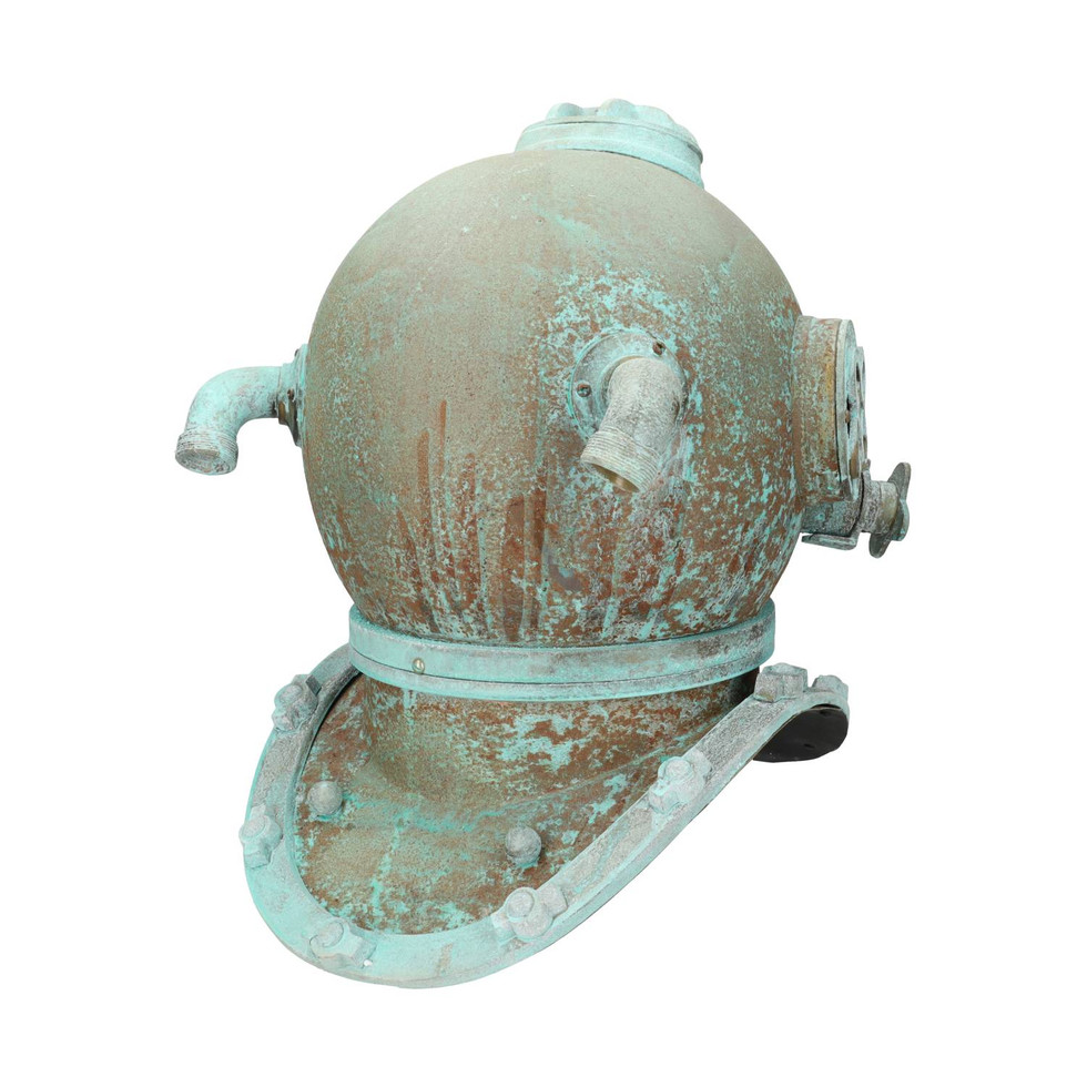 Vintage diving helmet - modern art