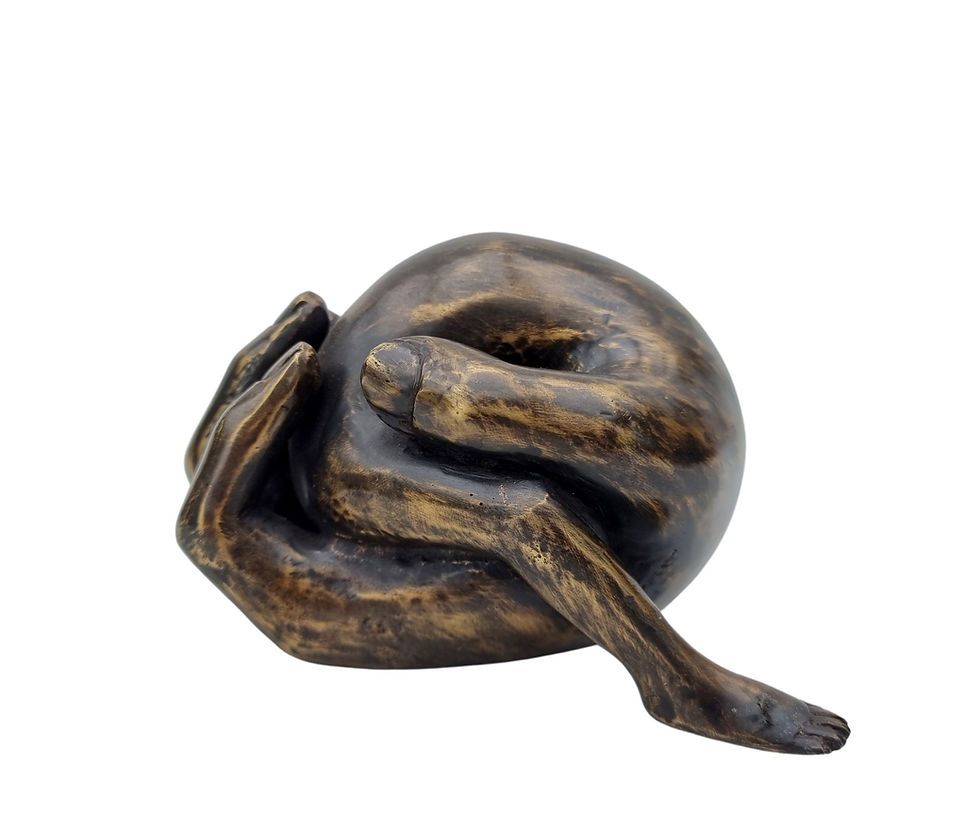 Memorial statue - bronze abstract statue - contemporary style