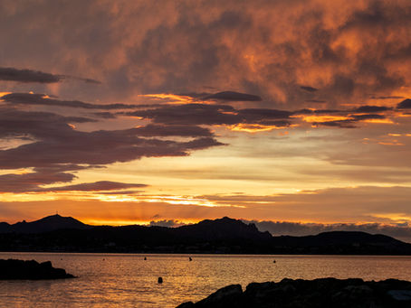 Sonnenaufgänge St. Aygulf (Frankreich)
