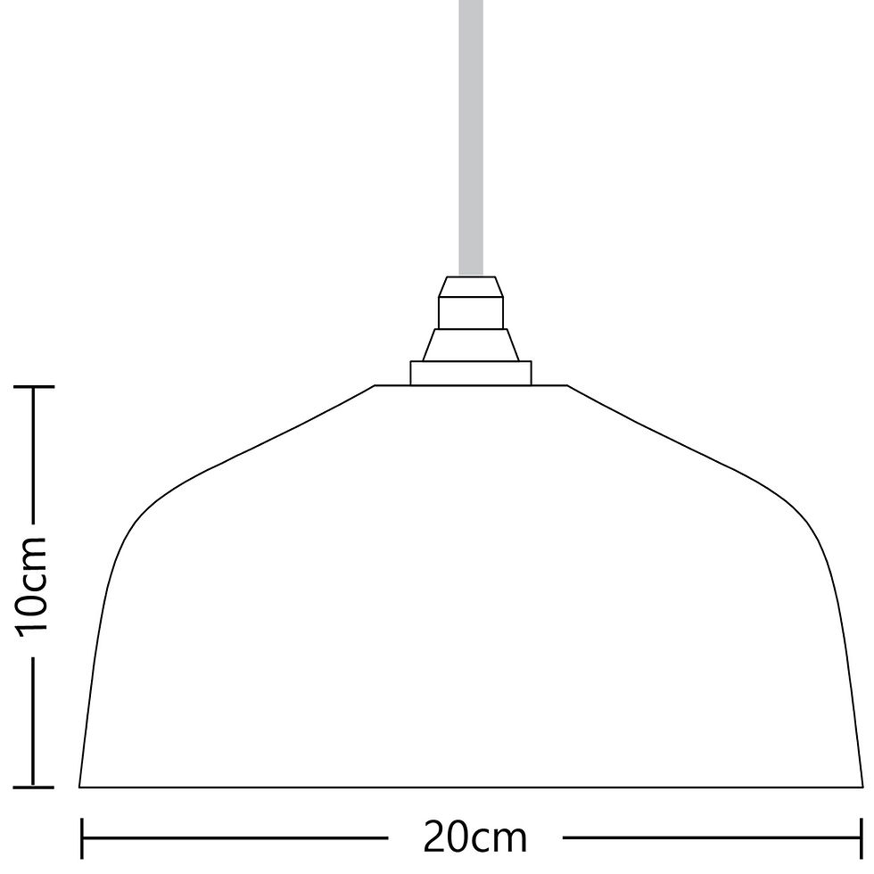 Thumbnail: 'Loft Bell' Ash Wood Shade