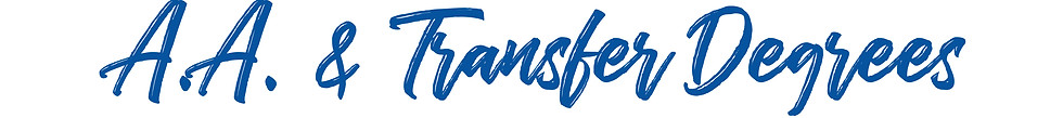 Header - AA and Transfer Degrees