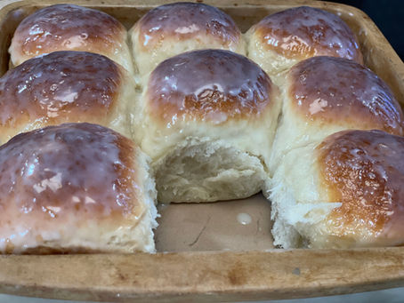 Condensed Milk Dinner Rolls