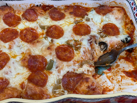 Bubble Up Pizza Bake