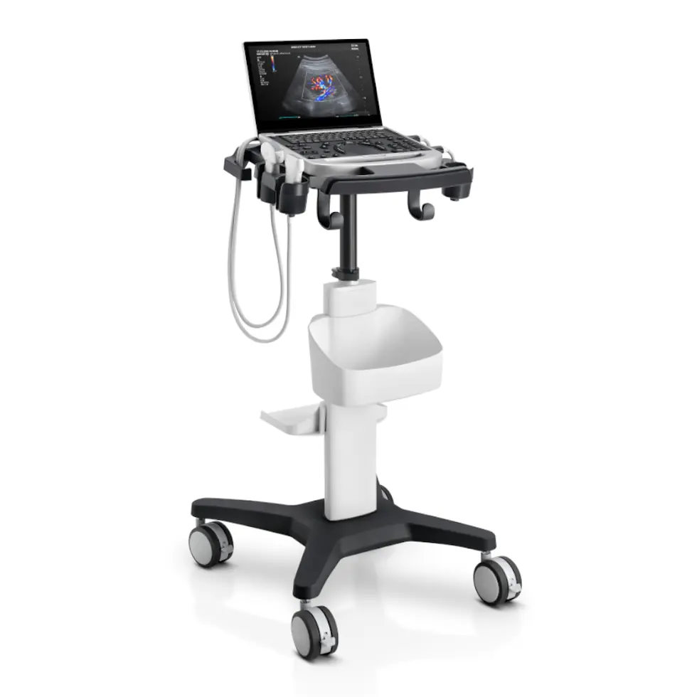 Miniaturbild: tragbares Ultraschallgerät mindray MU7 - mit Gerätewagen, KV zugelassen