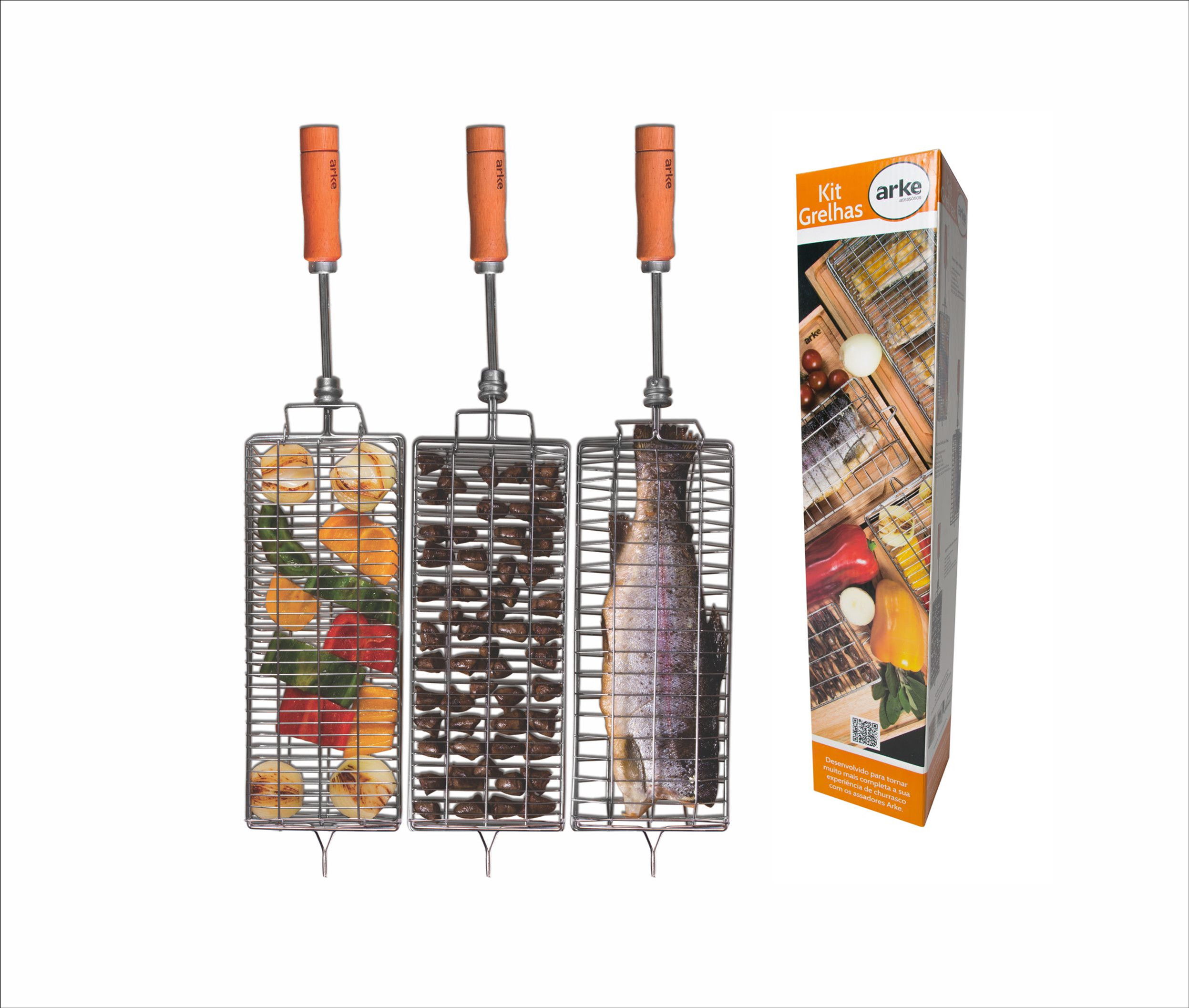 KIT ADICIONAL DE REJILLAS PARA ASADOR A GAS Y ELÉCTRICO