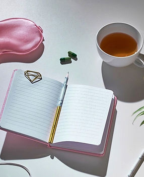 Copie de Bleu Foncé Café Simple Montage