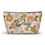Thumbnail: Autumn Floral Personalized Accessory Pouch