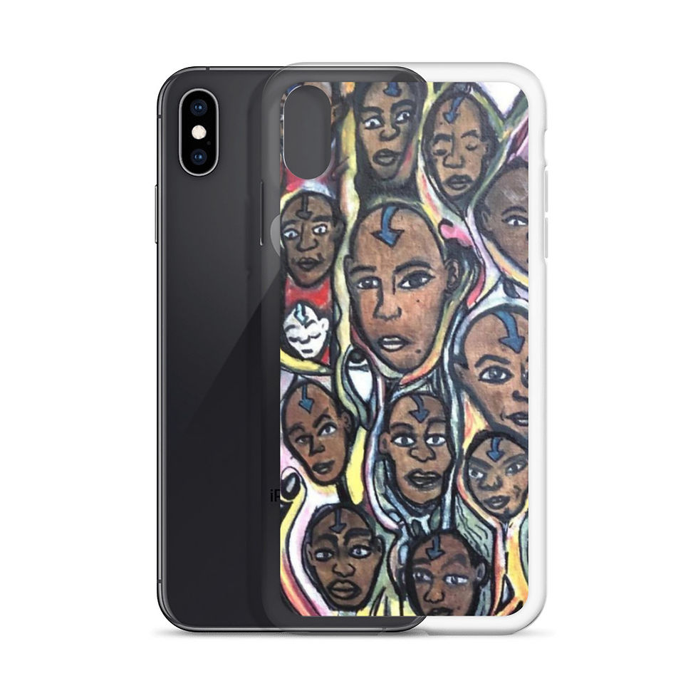 Thumbnail: Black avatar-iPhone Case