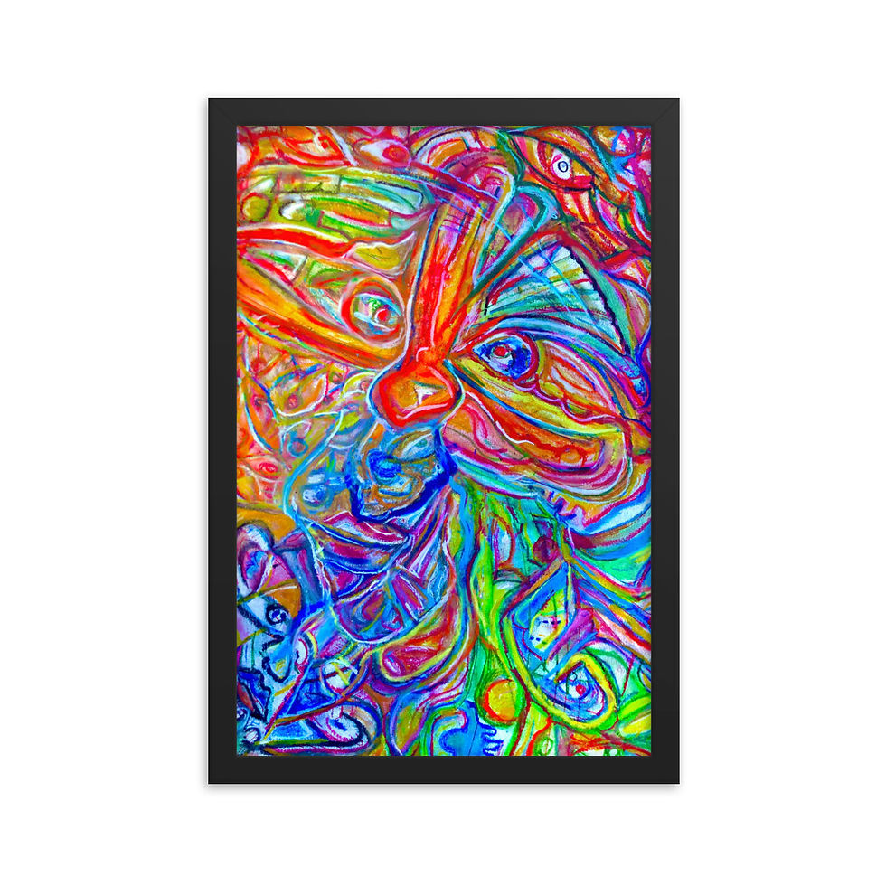 Thumbnail: A sixth sense-   Framed poster