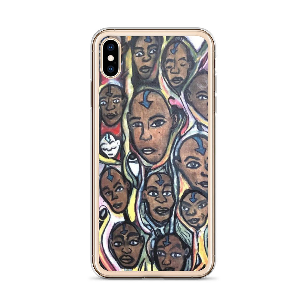 Thumbnail: Black avatar-iPhone Case