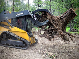 heavy duty single-lid grapple