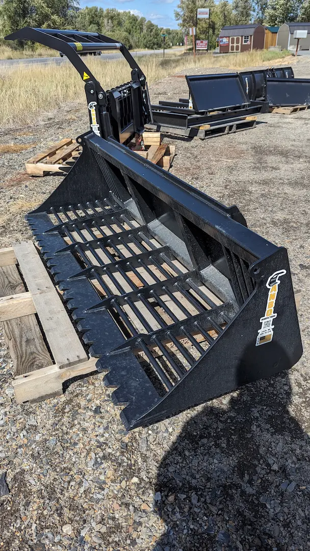 Land Plane, Grapple Sub-Compact, Snow Blade, Rock Bucket