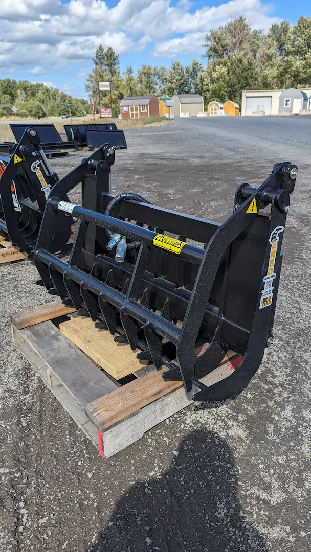 Land Plane, Grapple Sub-Compact, Snow Blade, Rock Bucket