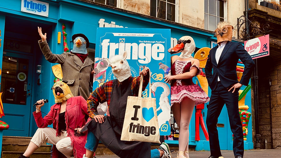 Top 20 Edinburgh Festival Fringe 2025!