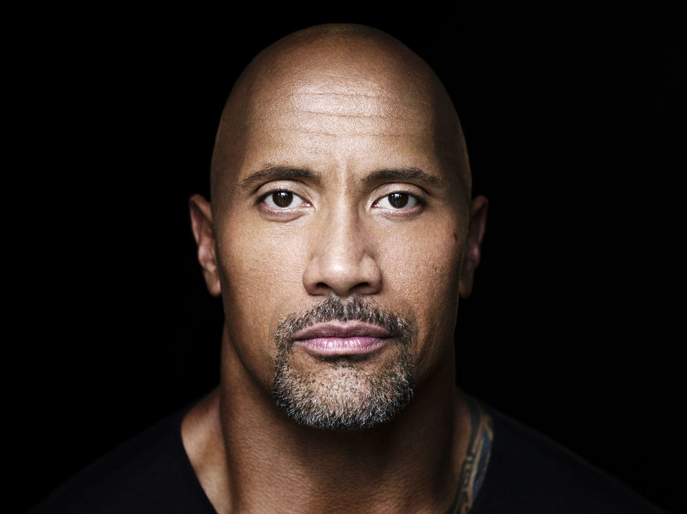 Bald Action Hero Actor of the Week (No.2) DWAYNE JOHNSON (The Rock)