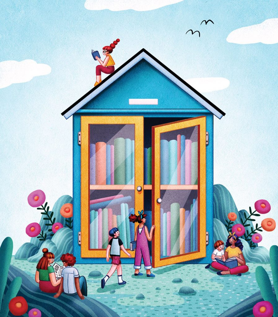 Library Merl's Merlin's Little Library | Library | Merlin Drive, Dunfermline, UK