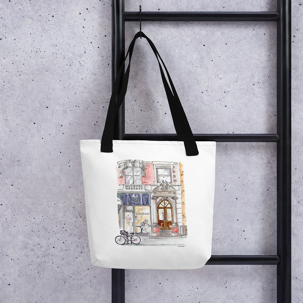Thumbnail: The Cleaners on Central Park West tote bag