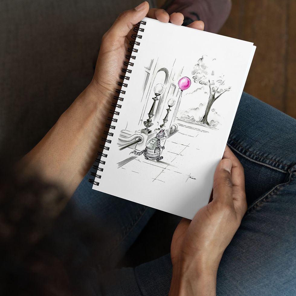 Thumbnail: Riverside Drive spiral notebook