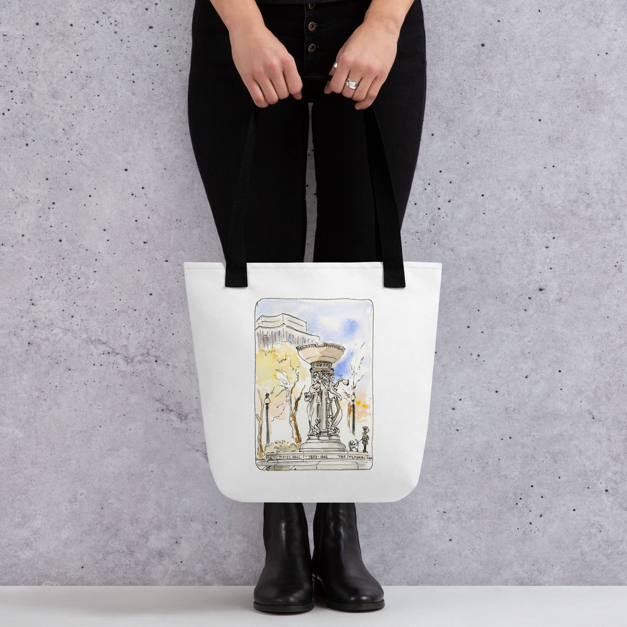 Dupont Circle Fountain Washington DC Tote bag
