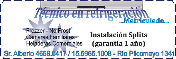 tecnico en refrigeracion bella vista