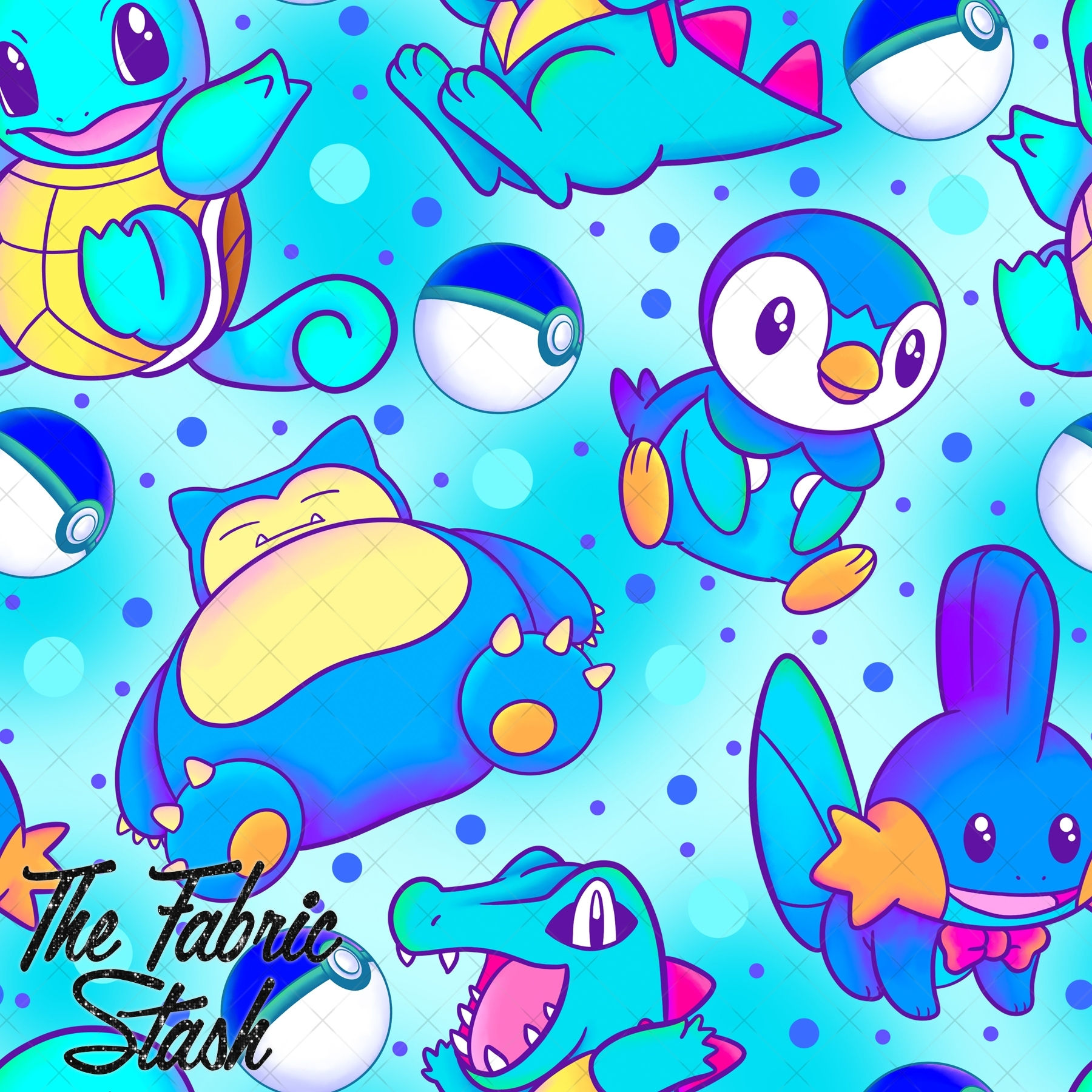 Blue Poke Friends
