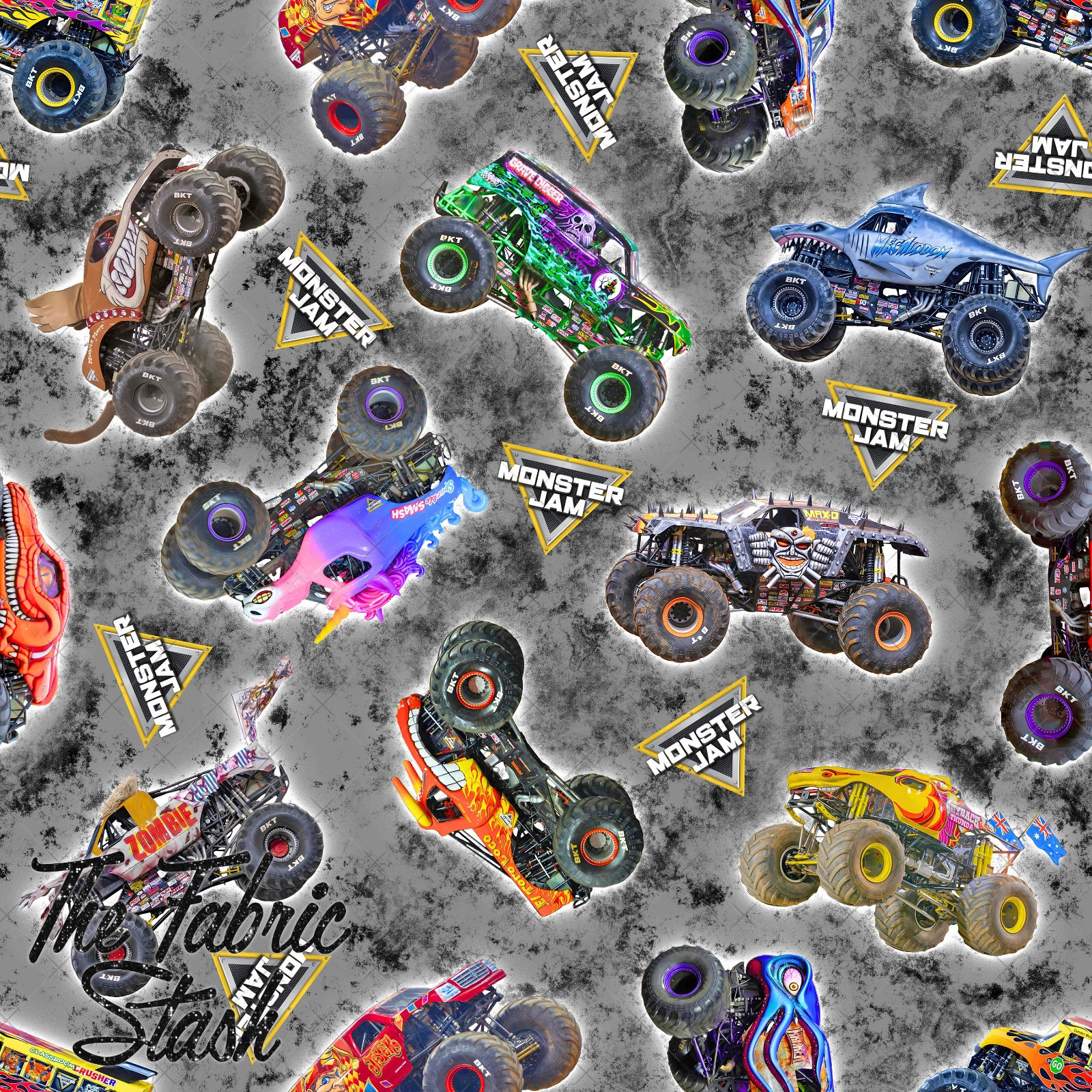 Monster Jam Grey