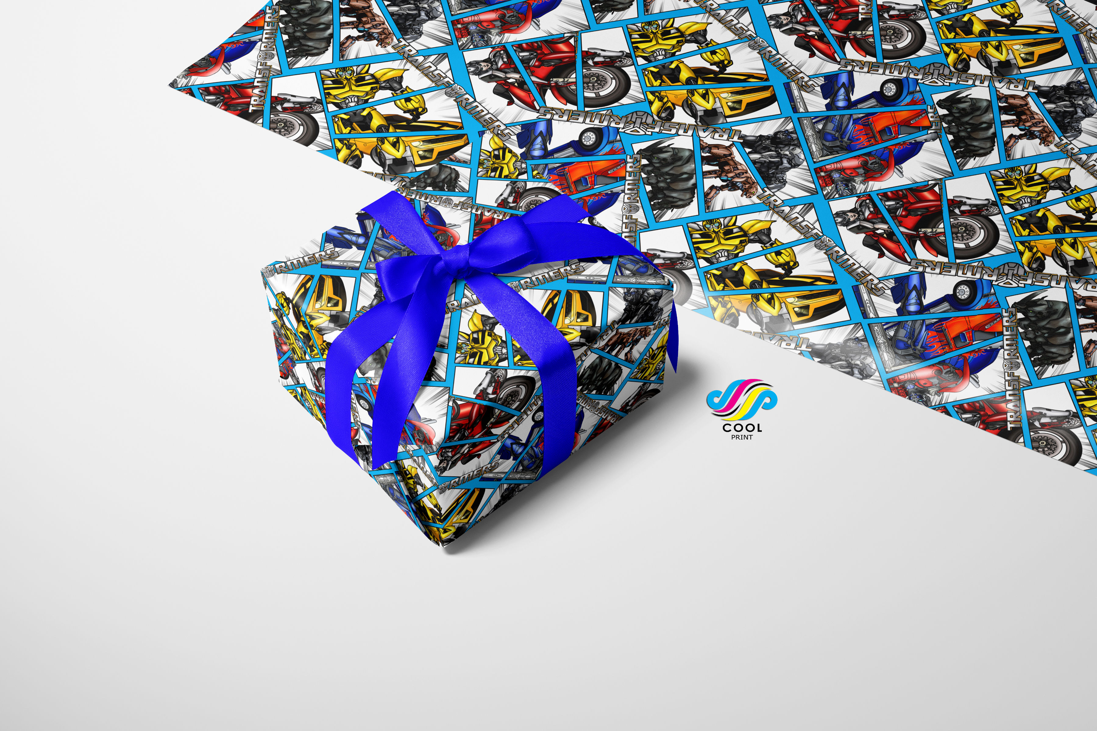 Transformers Wrapping Paper