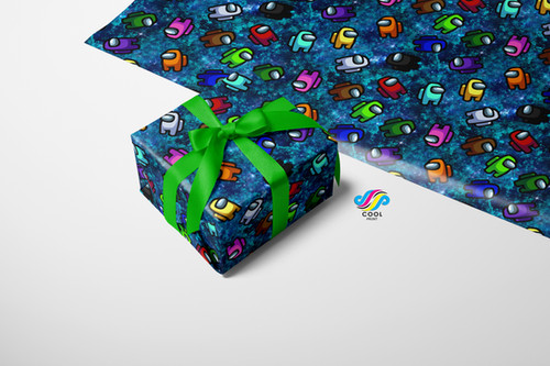 Jetpack Men Wrapping Paper | Cool Print