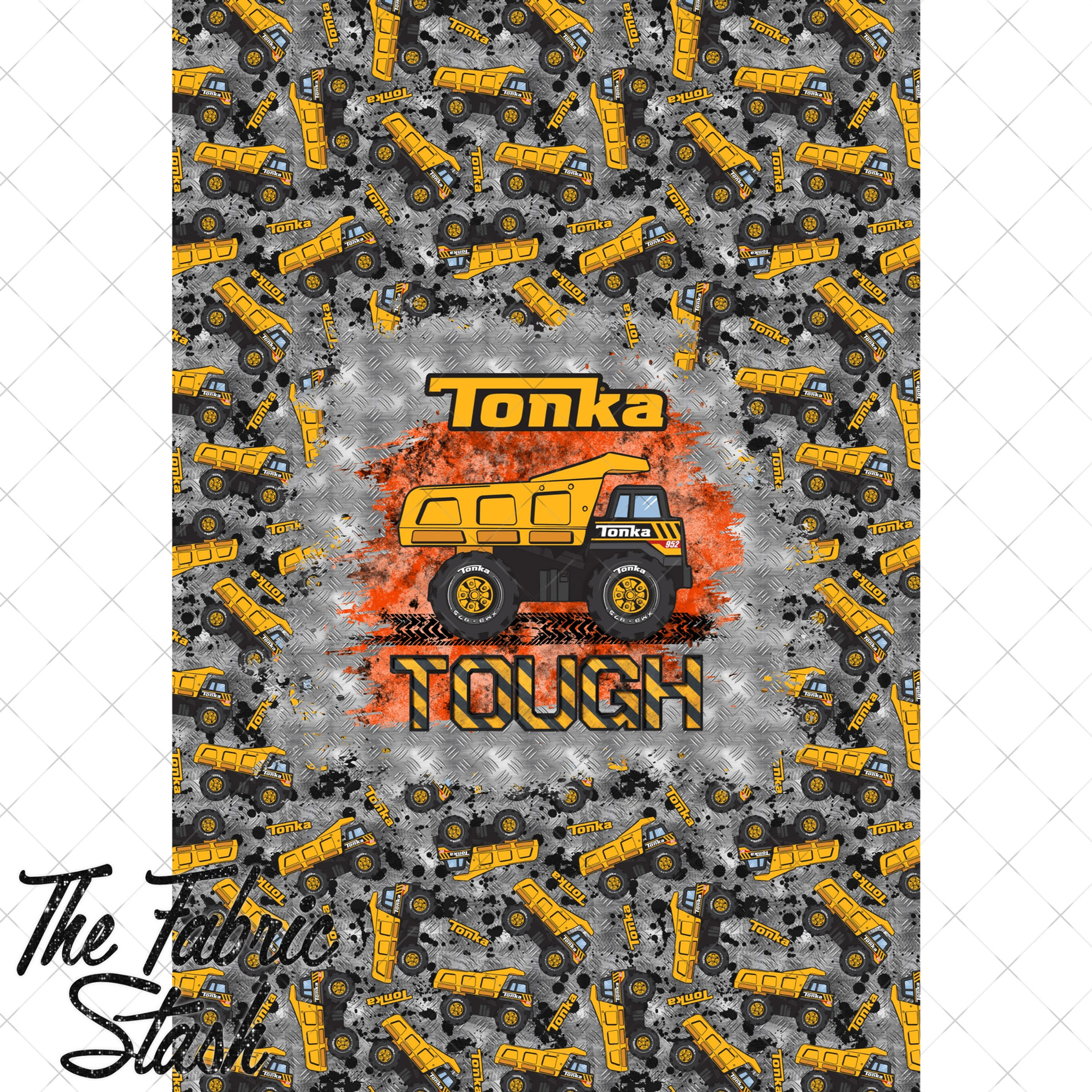 Tonka Trucks Blanket Panel