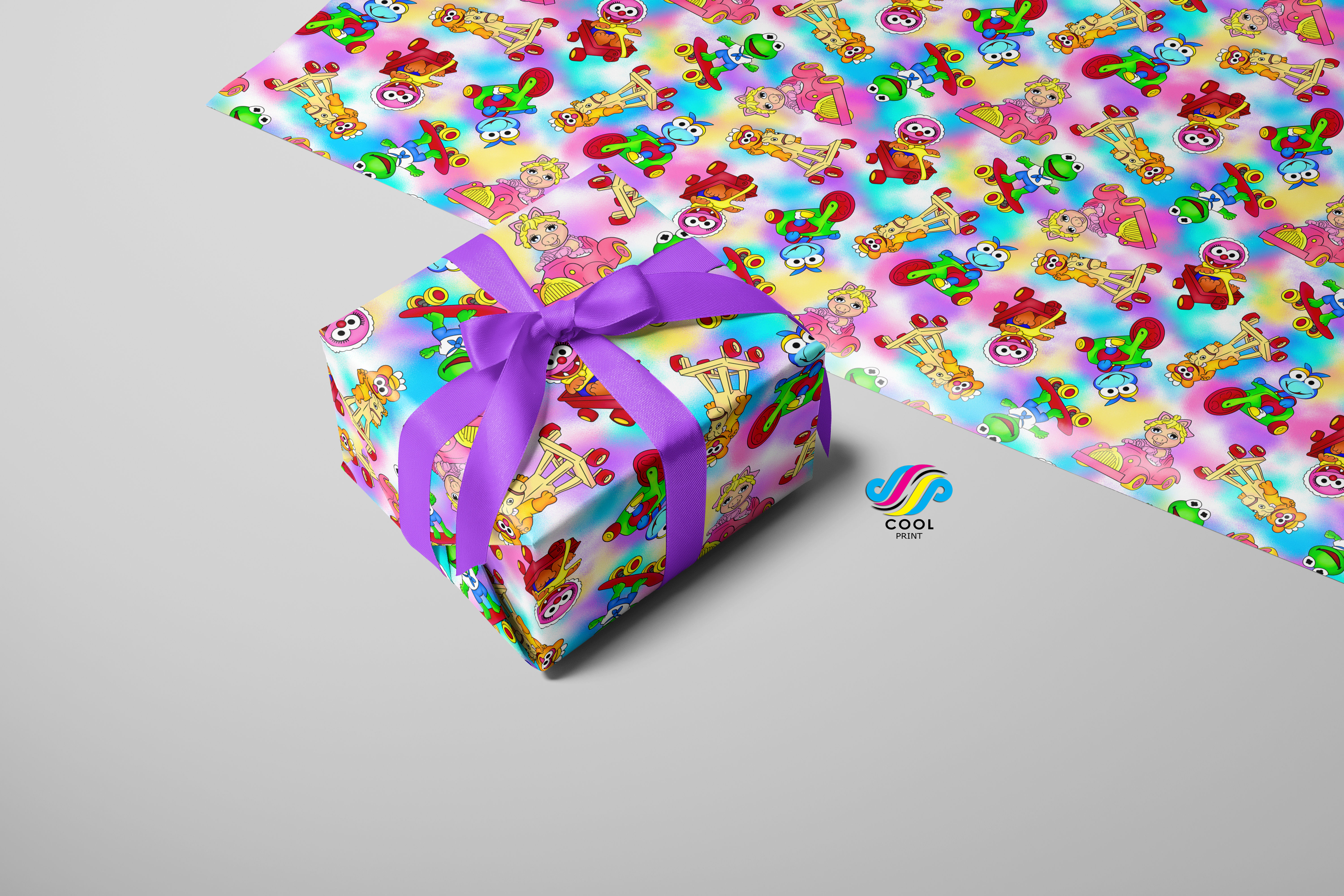 Muppet Babies Wrapping Paper