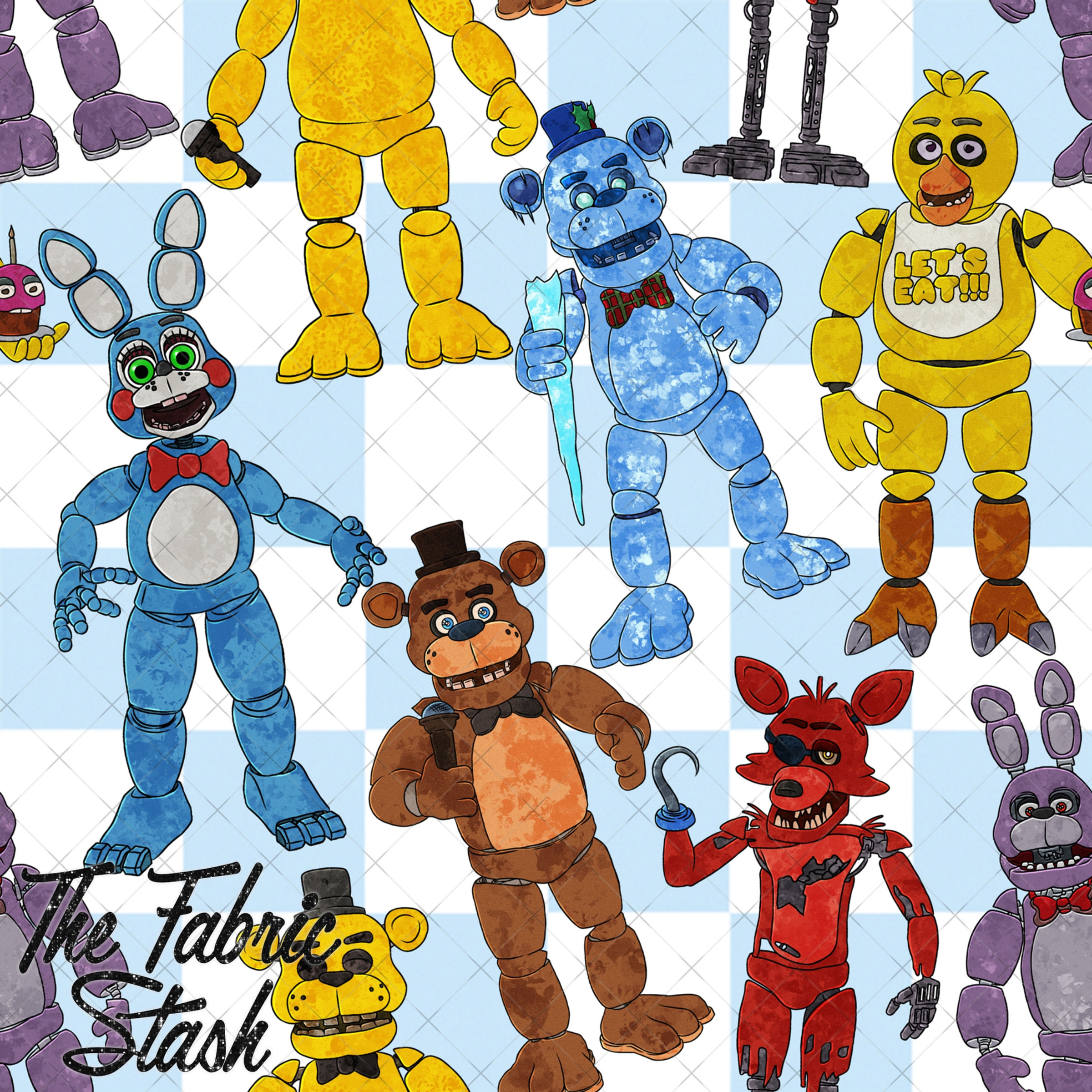 FNAF Blue Check