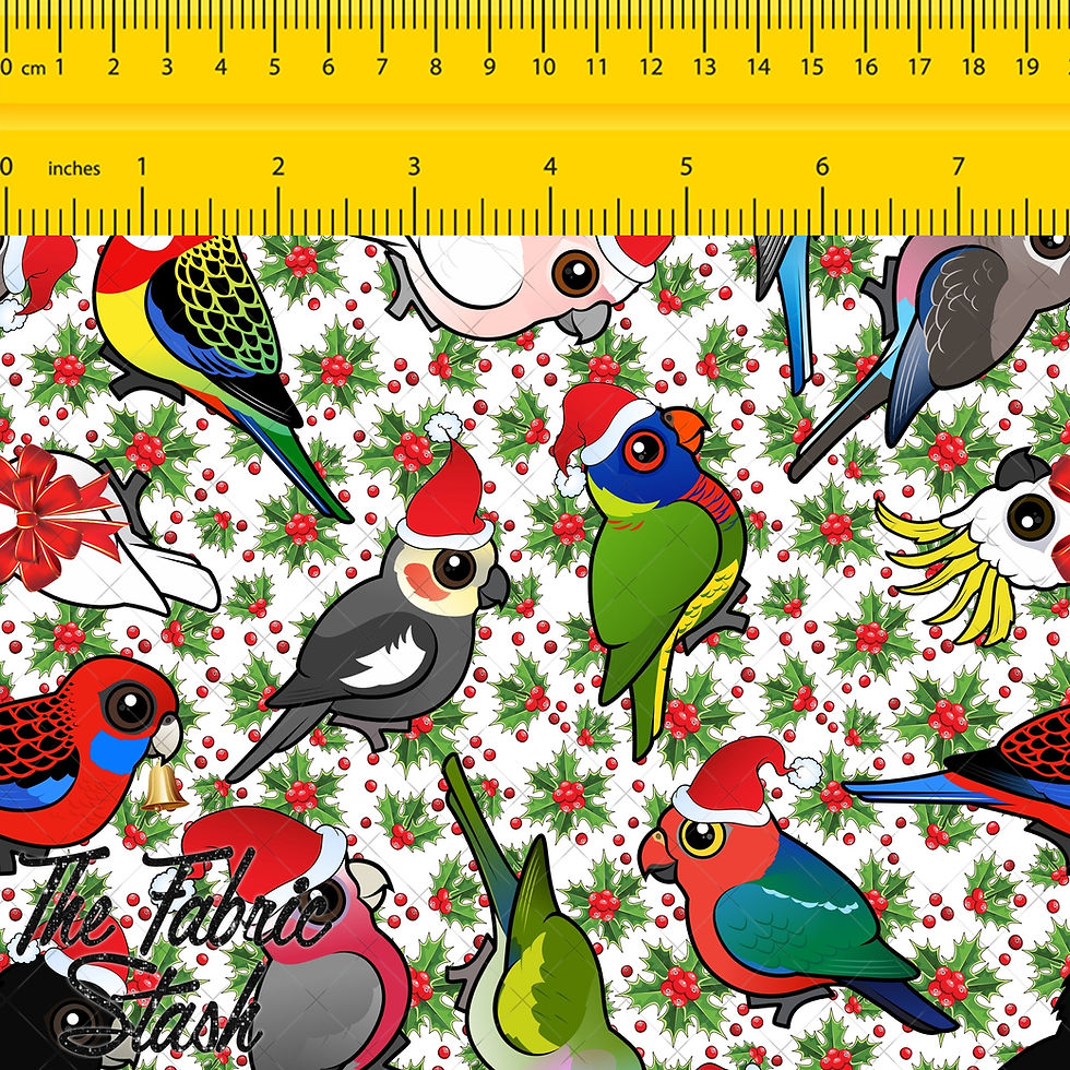 Thumbnail: Kawaii Christmas Parrots