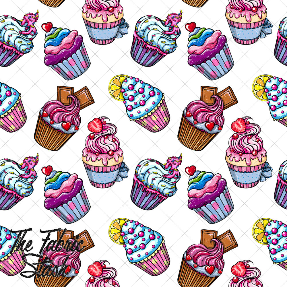 PVC Sparkle Cupcakes