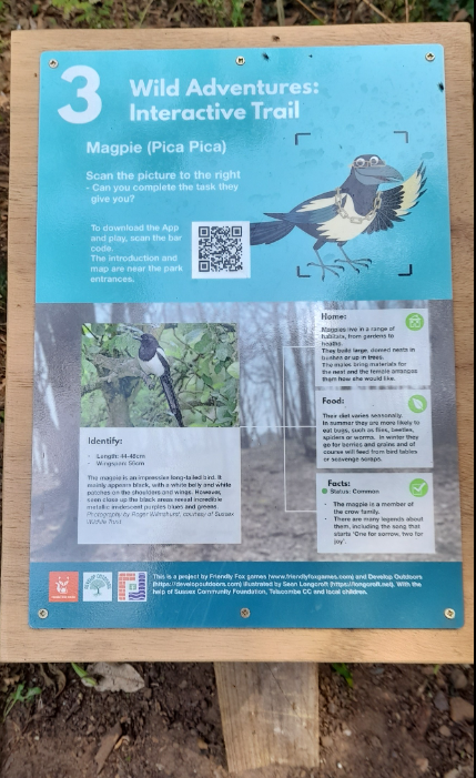 New interactive trail at Telscombe's Chatsworth Park