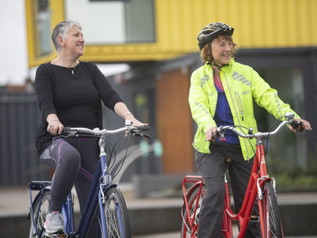 Free cycling activities for women in Peacehaven