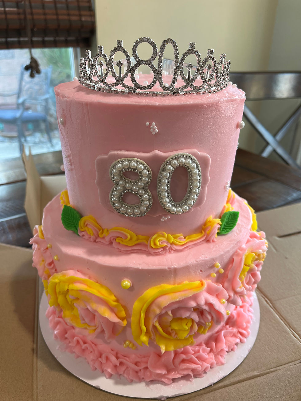 80th Birthday Cake