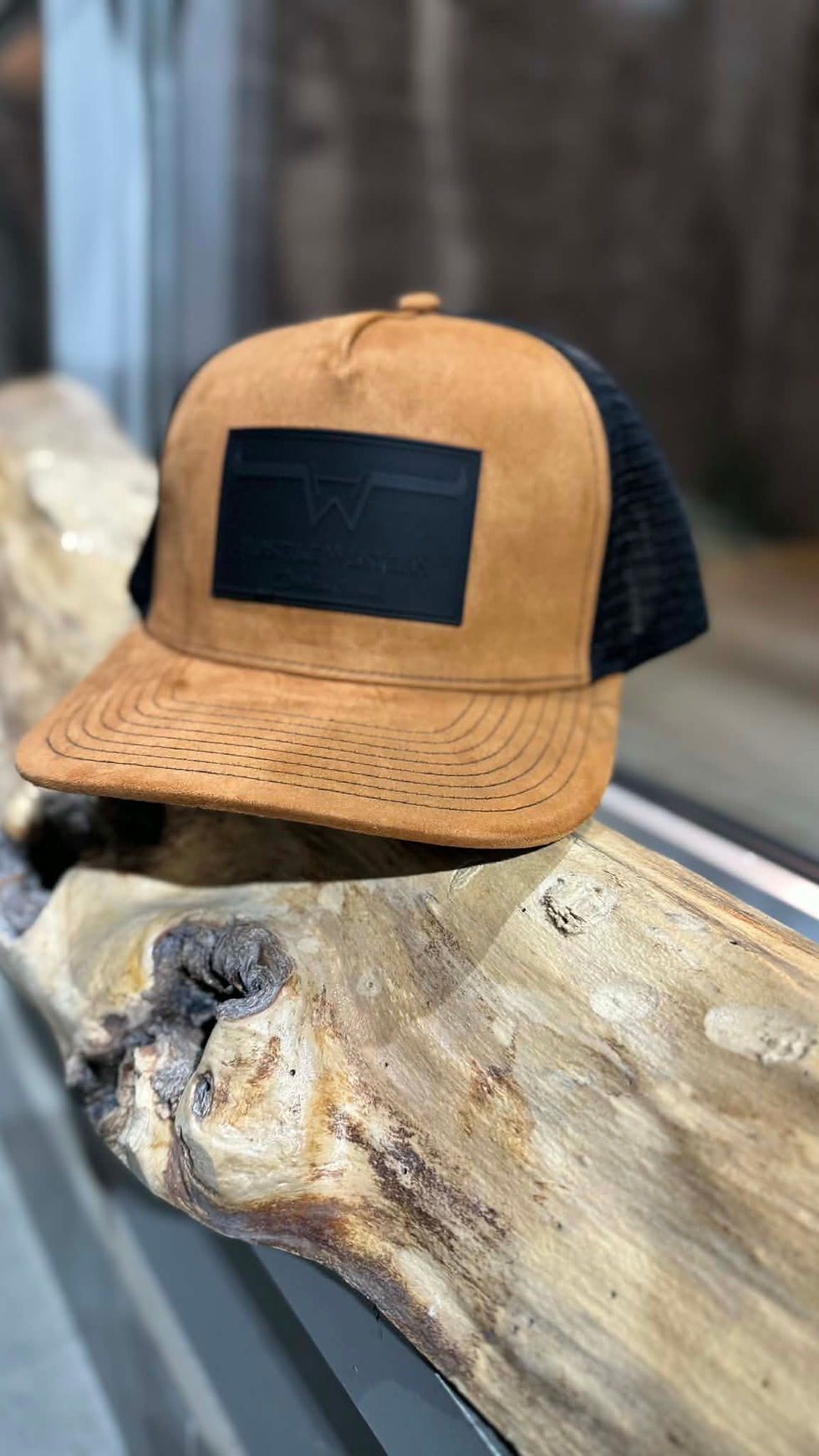 Casquette en suède Hostile Western | Boutique Plateforme