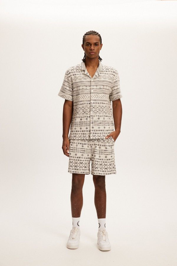 Miniature : Short texturé en jacquard Kuwalla Tee | Boutique Plateforme