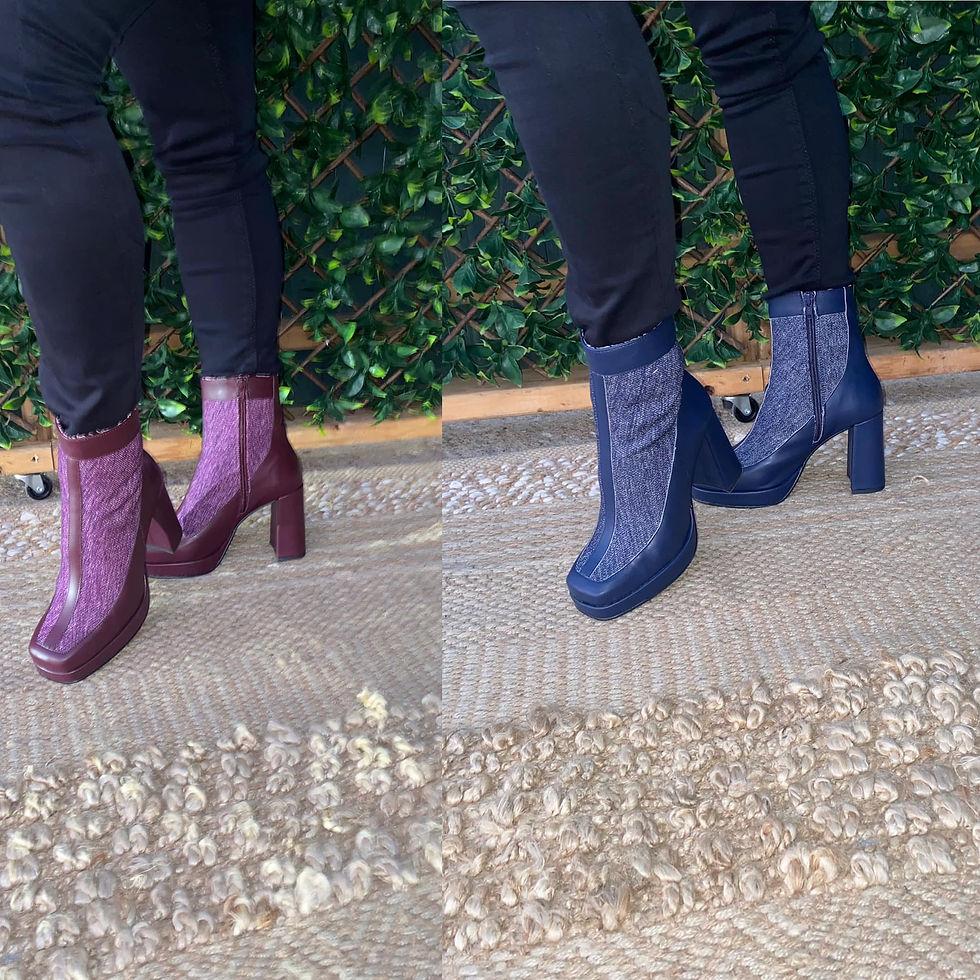 Bottillons à motifs Ecofino | Boutique Plateforme