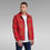 Miniature : Veste de laine rouge à carreaux G-Star, style Check overshirt jacket